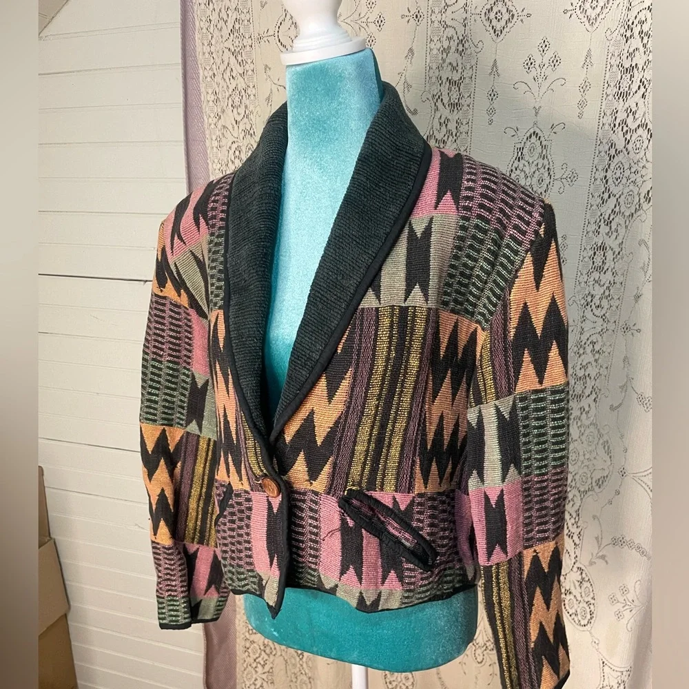 Shaver lake: vintage cropped jacket - Picture 2 of 6